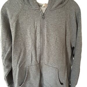 Terra & Sky Kids Gray Zip-Up Hoodie